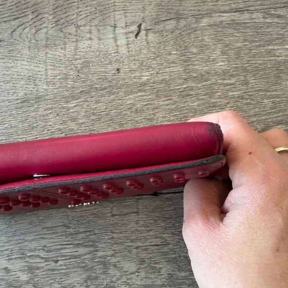 Tod’s Leather Continental Wallet – Burgundy - Picture 11 of 16